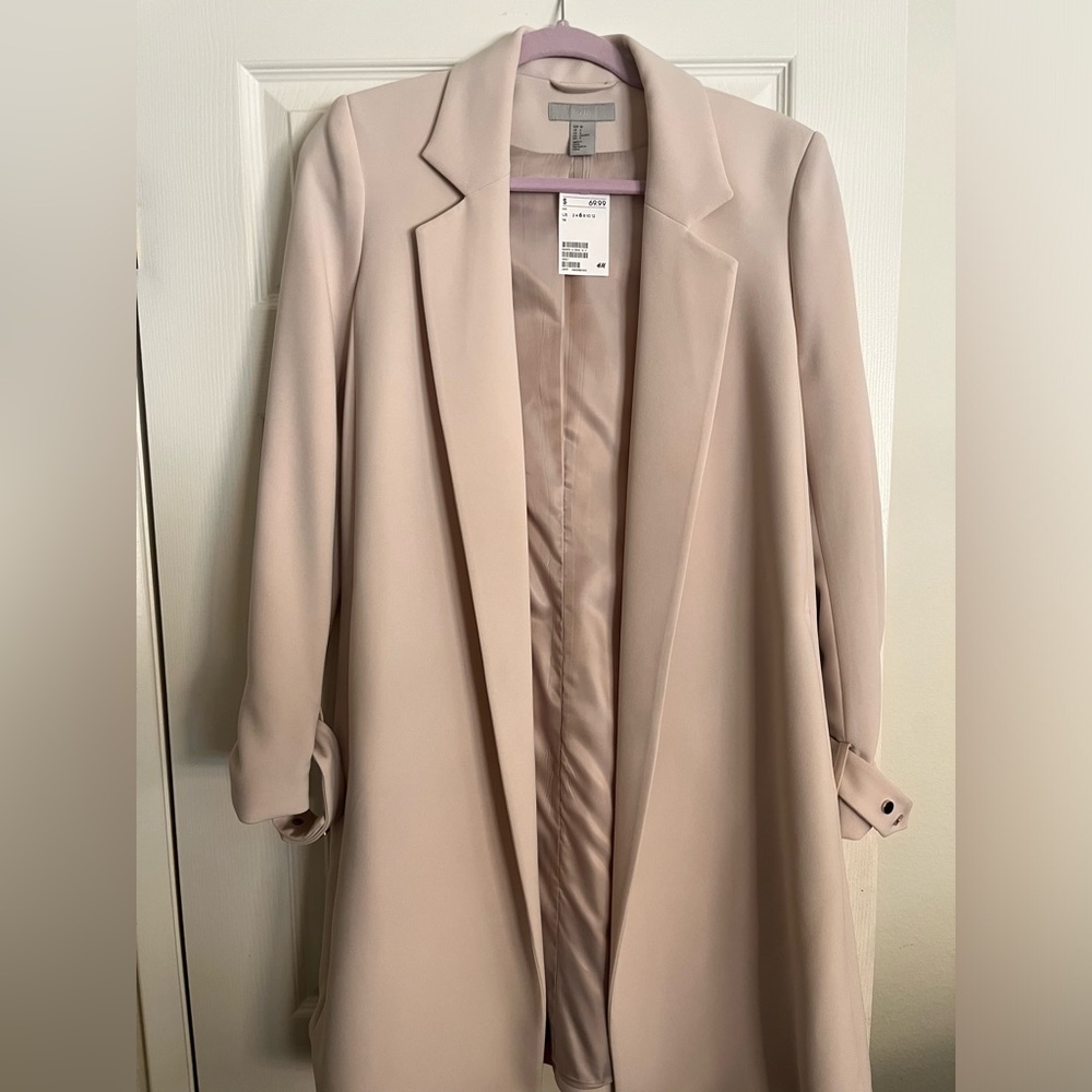 Women's Cream Coat- NWT